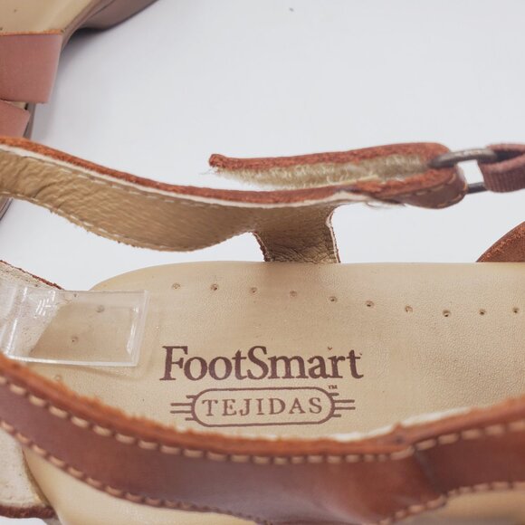 FOOTSMART TEJIDAS TEVLIN LEATHER HURRICANE SANDALS - Picture 8 of 9